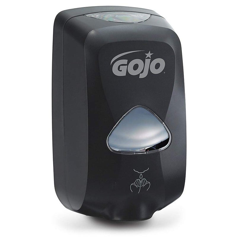 GOJO TFX Touch-Free Foam Hand Soap Dispenser, Black, for 1200 mL GOJO TFX Foam Hand Soap Refills (Pack of 1) - 2730-12